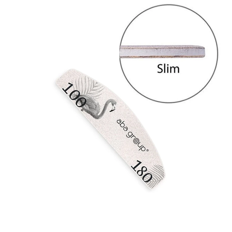 Pilnik mini do pedicure Bezpieczny Pakiet Półksiężyc łódka slim Aba Group 100180 Eco (3).jpg