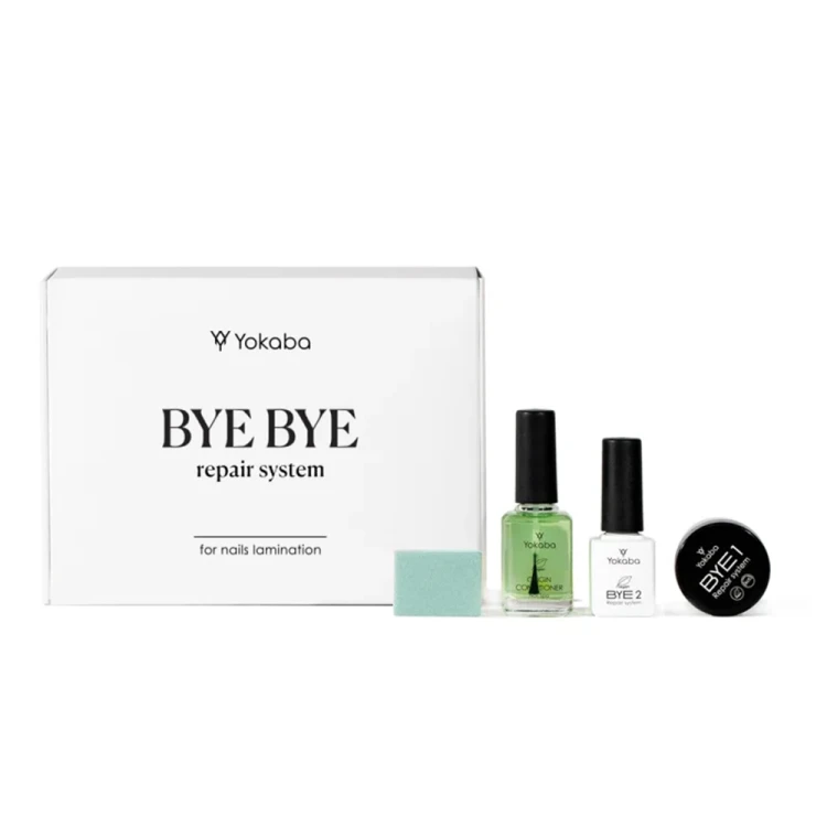 Zestaw do odbudowy i wzmocnienia paznokci ByeBye Repair System Yokaba 2.jpg