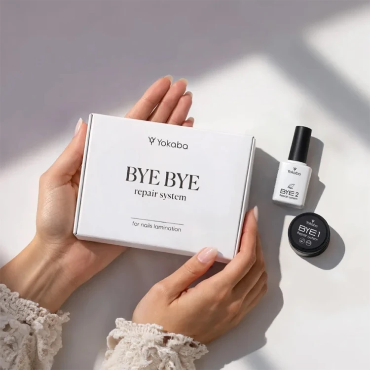 Zestaw do odbudowy i wzmocnienia paznokci ByeBye Repair System Yokaba 3.jpg