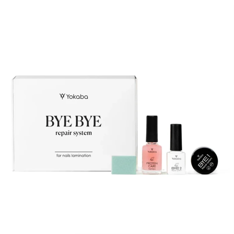 Zestaw ByeBye Repair System Protein Care Laminacja paznokci Yokaba 2.jpg