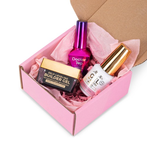 2+1 Faded Pink Self leveling 15g Gel in Bottle i Doctor Top 10g bez naklejek 1.jpg