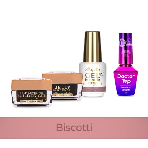 3+1 Biscotti 2 żele budujące 15g Gel in Bottle i  Doctor Top 10g.jpg