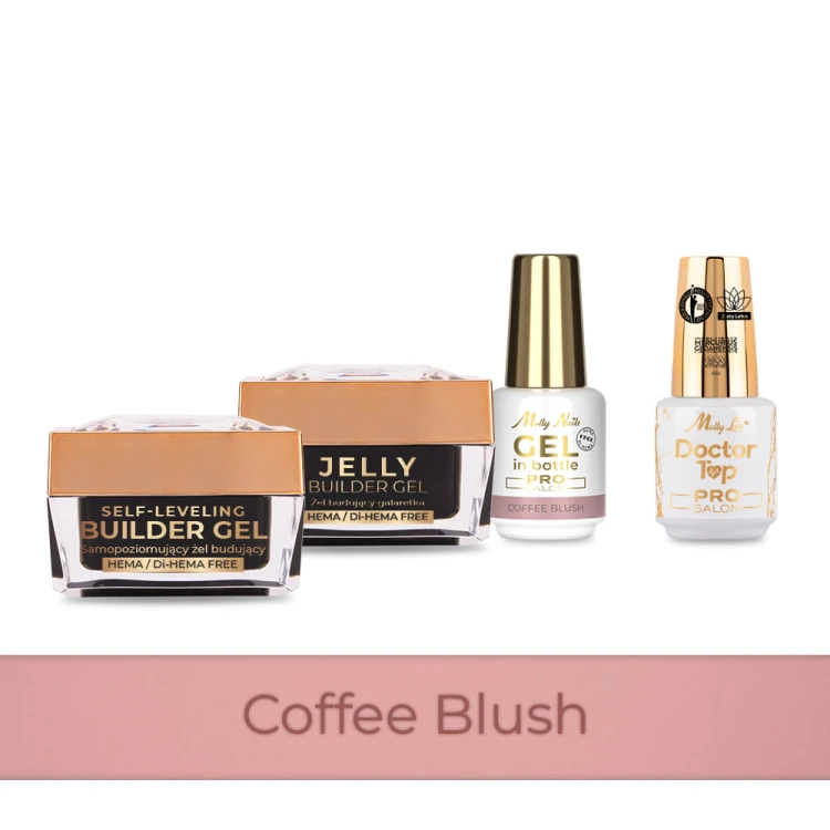 3+1 Coffe Blush 2 żele budujące 50g Gel in Bottle i  Doctor Top 15g.jpg