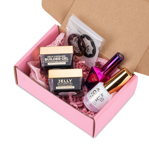 3+1 Angel Pink 2 żele budujące 15g Gel in Bottle i  Doctor Top 10g bez naklejek 1.jpg
