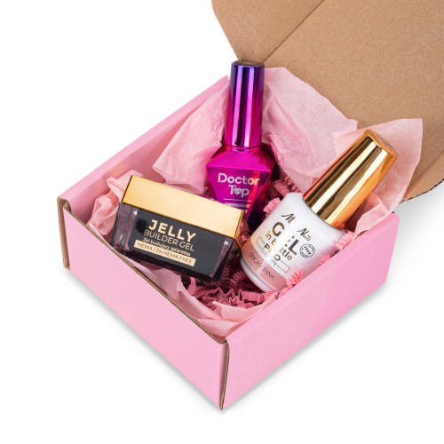 2+1 Smoky Pink Jelly 15g Gel in Bottle i Doctor Top 10g bez naklejek 1.jpg