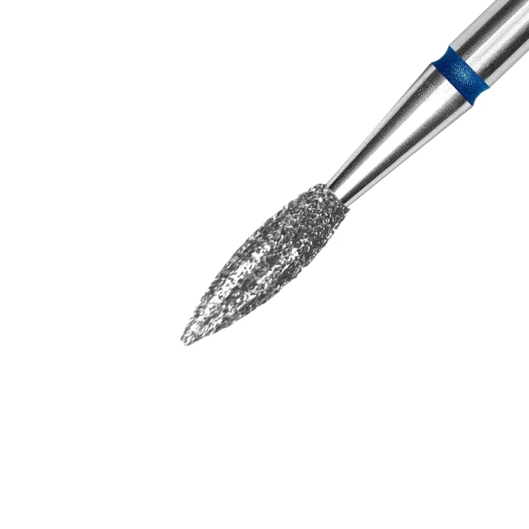 Frez diamentowy płomień ostry niebieski Staleks Expert 2,3 8mm 2.jpg
