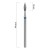 Frez diamentowy płomień ostry niebieski Staleks Expert 2,3 8mm 3.jpg