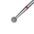 Frez diamentowy kulka Staleks Pro Expert czerwony 4mm 2.jpg