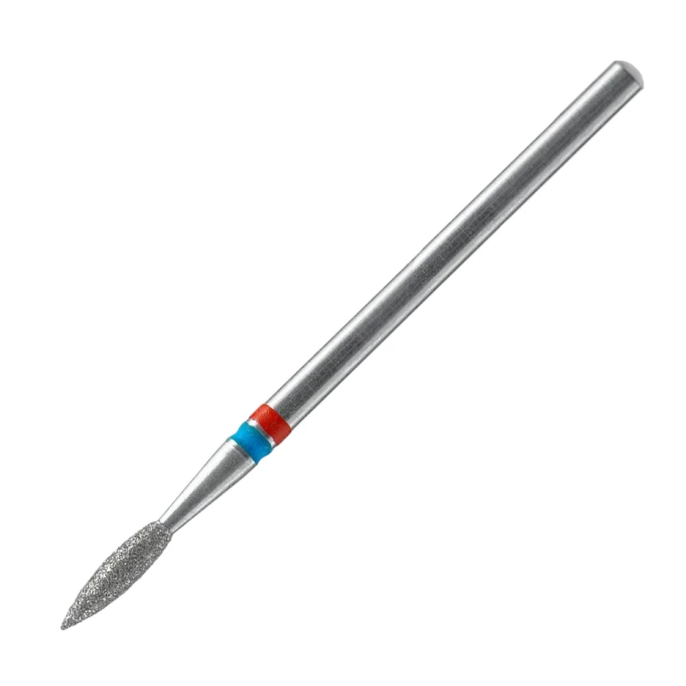 Frez diamentowy DUO płomień ostry czerwono-niebieski Staleks Expert 2,1 8mm 1.jpg