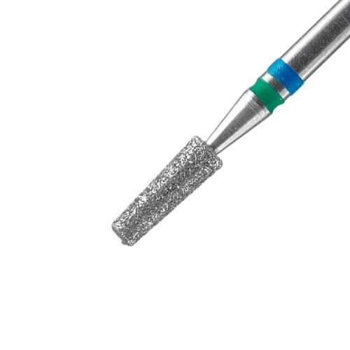 Frez diamentowy DUO stożek niebiesko-zielony Staleks Expert 2,5 8mm 2.jpg