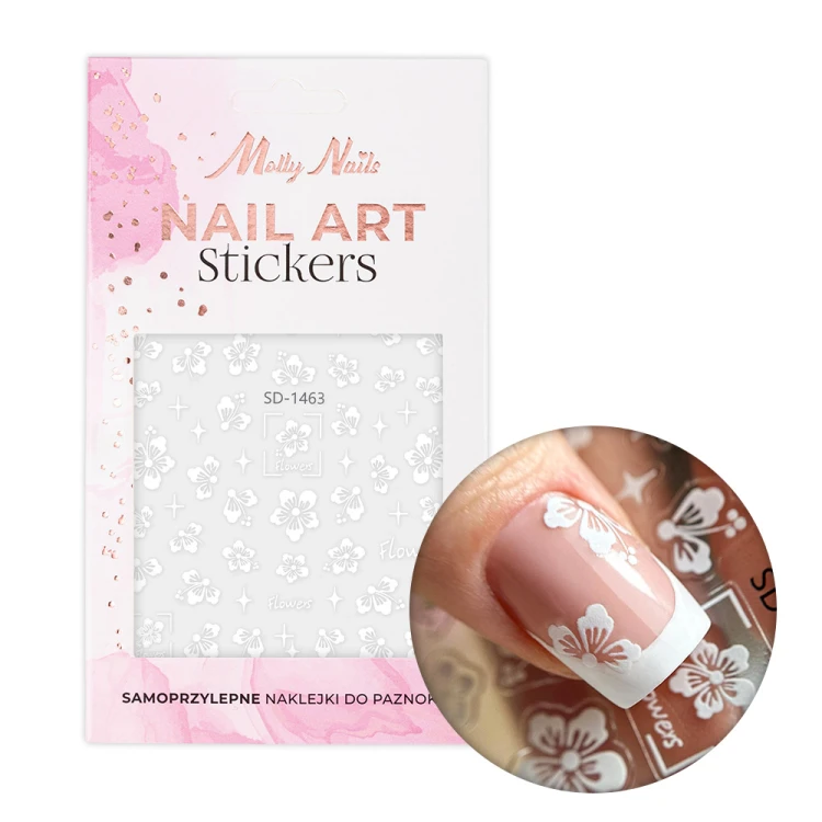Naklejki do paznokci 5D samoprzylepne kwiaty SD-1463 Molly Nails 1.jpg