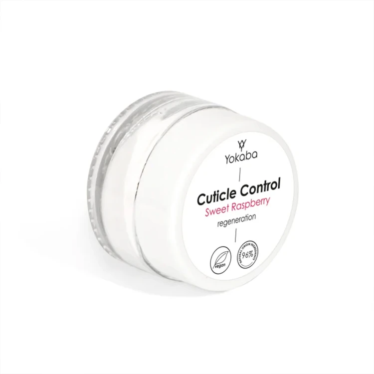 Masełko regeneracyjne do skórek Yokaba Cuticle Control Sweet Raspberry 15 ml 3.jpg