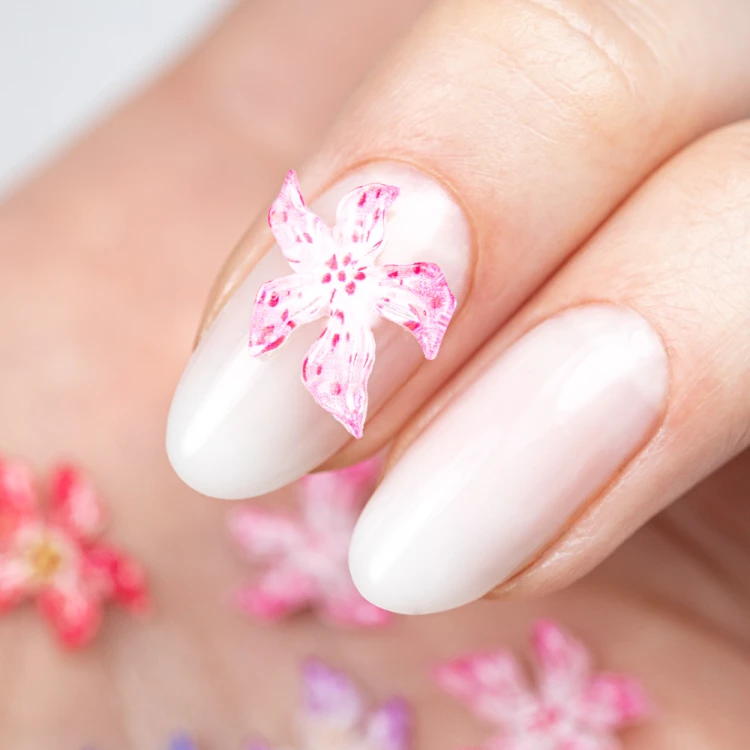Kasetka z ozdobami akrylowe kwiatki 3D Molly Nails mix kolorów 60 sztuk 2.jpg