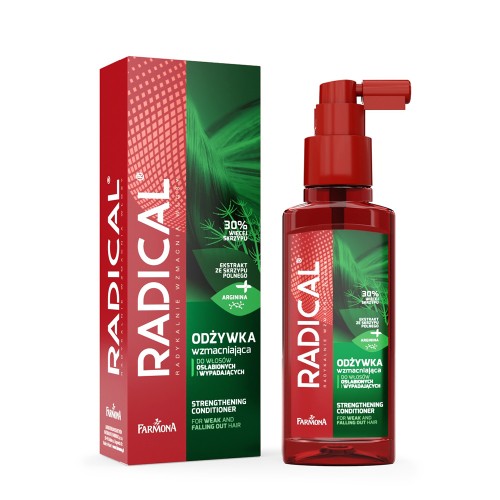 Odżywka wzmacniająca do włosów osłabionych i wypadających Farmona Radical 100 ml 1.jpg