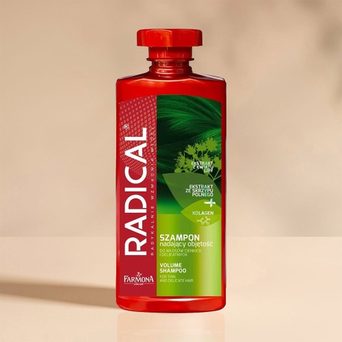 Szampon nadający objętość do włosów Farmona Radical 400 ml 2.jpg