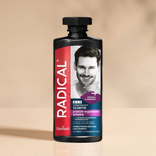 Szampon wzmacniający do włosów Farmona Radical Men 400 ml 2.jpg