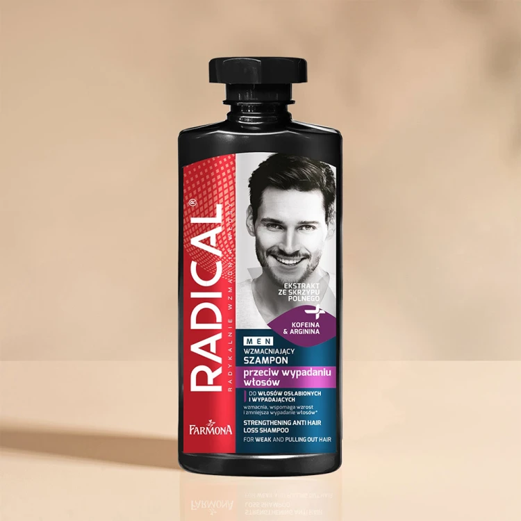 Szampon wzmacniający do włosów Farmona Radical Men 400 ml 2.jpg