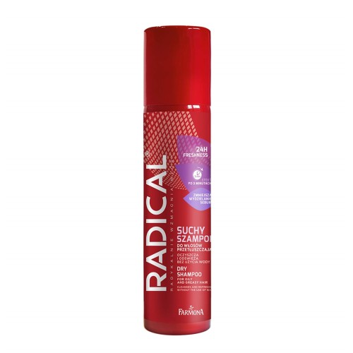 Suchy szampon do włosów przetłuszczających się Farmona Radical Extra Świeżość 180 ml 1.jpg