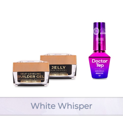 2+1 White Whisper 2 żele budujące 15g Doctor Top 10g.jpg
