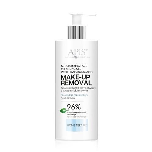 Nawilżający żel do mycia twarzy z kwasem hialuronowym MAKE-UP REMOVAL 300ml 1.jpg