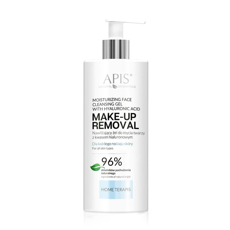 Nawilżający żel do mycia twarzy z kwasem hialuronowym MAKE-UP REMOVAL 300ml 1.jpg