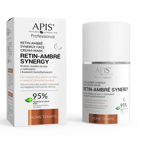 Kremo-maska na noc z retinolem i kwasem bursztynowym RETIN-AMBRE SYNERGY 50ml 1.jpg