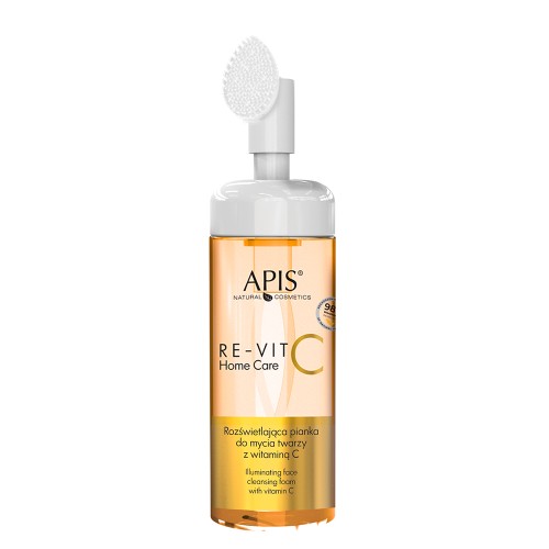 Rozświetlająca pianka do mycia twarzy z witaminą C RE-VIT C 150ml 1.jpg