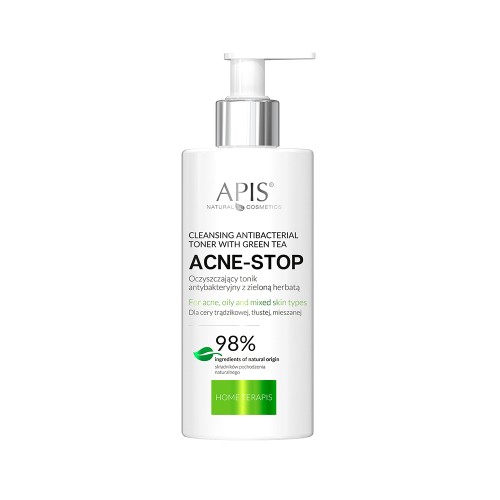 Oczyszczający tonik antybakteryjny z zieloną herbatą ACNE-STOP 300ml 1.jpg
