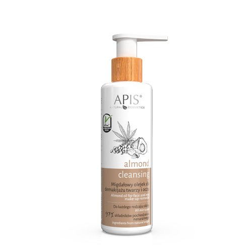 Migdałowy olejek do demakijażu twarzy i oczu ALMOND CLEANSING 150ml 1.jpg