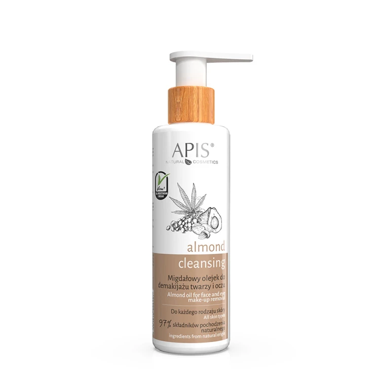 Migdałowy olejek do demakijażu twarzy i oczu ALMOND CLEANSING 150ml 1.jpg
