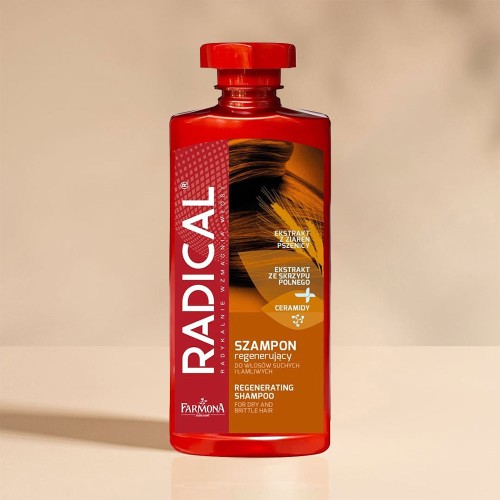 Szampon regenerujący do włosów suchych i łamliwych Radical 400ml 2.jpg