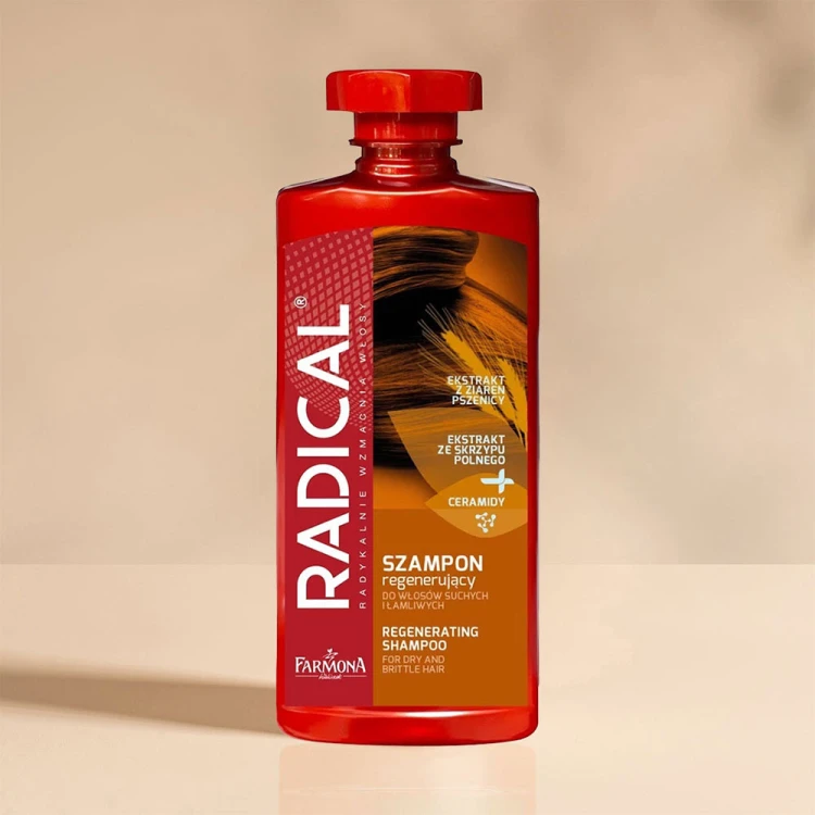 Szampon regenerujący do włosów suchych i łamliwych Radical 400ml 2.jpg