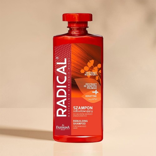 Szampon odbudowujący do włosów bardzo zniszczonych Radical 400ml 2.jpg