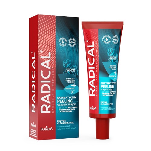 Enzymatyczny peeling oczyszczający do skóry wrażliwej problematycznej i podrażnionej Radical 75ml 1.jpg