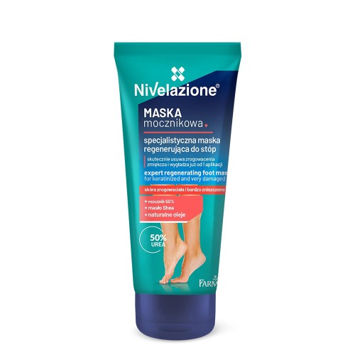 Specjalistyczna maska regenerująca do stóp maska mocznikowa Nivelazione 75g 1.jpg