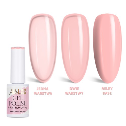 Lakier LED UV Gel Polish Nudes N24 Tender Pink Allelac HEMA Di-HEMA Free 6g 1.jpg