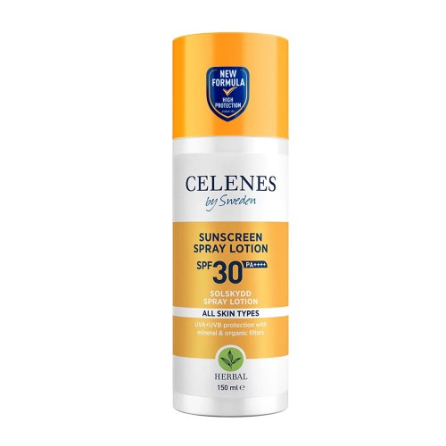 Spray przeciwsłoneczny do każdego typu skóry SPF30 Celenes by Sweden 150ml (1).jpg