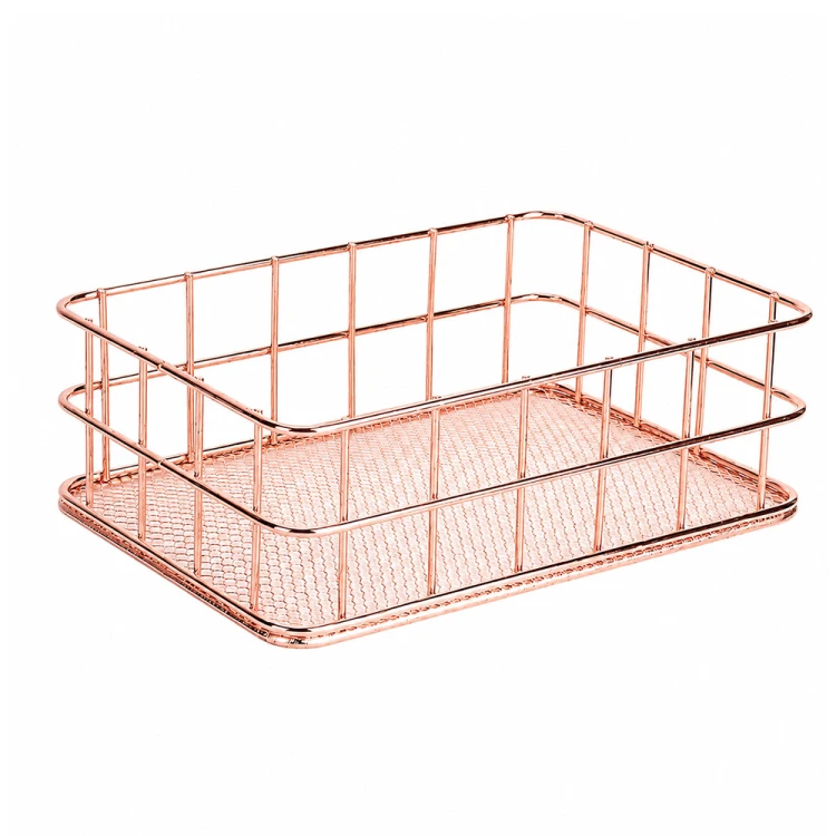Metalowy organizer koszyk rose gold Nr 1 3.jpg