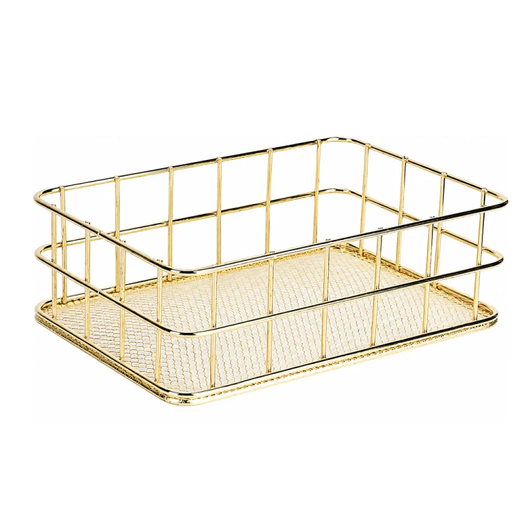 Metalowy organizer koszyk gold Nr 2 3.jpg