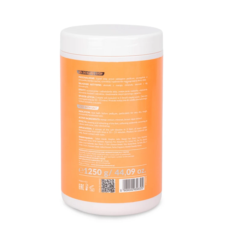 Sól do kąpieli stóp Farmona Skin Salt Fresh Mango 1250 g 3.jpg