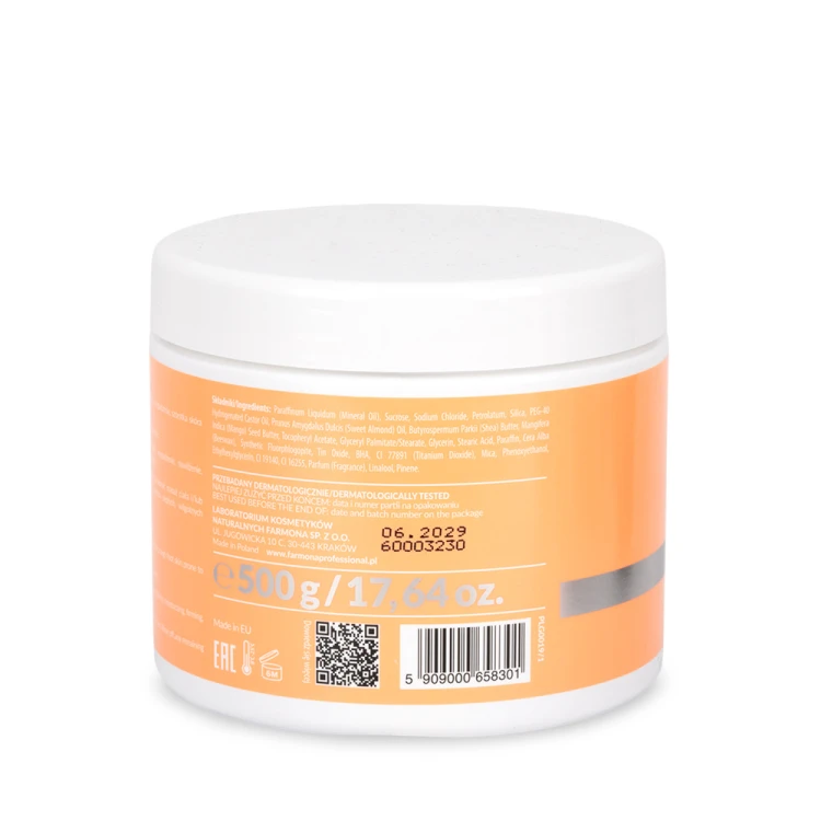 Peeling do ciała i stóp Farmona Skin Scrub Fresh Mango 500g 2.jpg