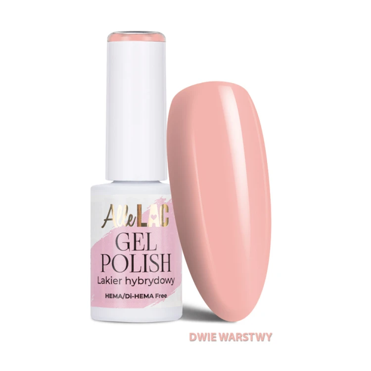 Lakier LED UV Gel Polish Nudes N29 Ballet Pink Allelac HEMA Di-HEMA Free 6g 1.jpg