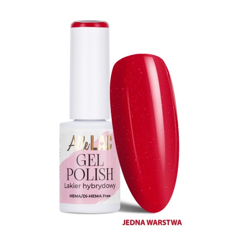 Lakier LED UV Gel Polish Reds R18 Poppy Allelac HEMA Di-HEMA Free 6g 1.jpg