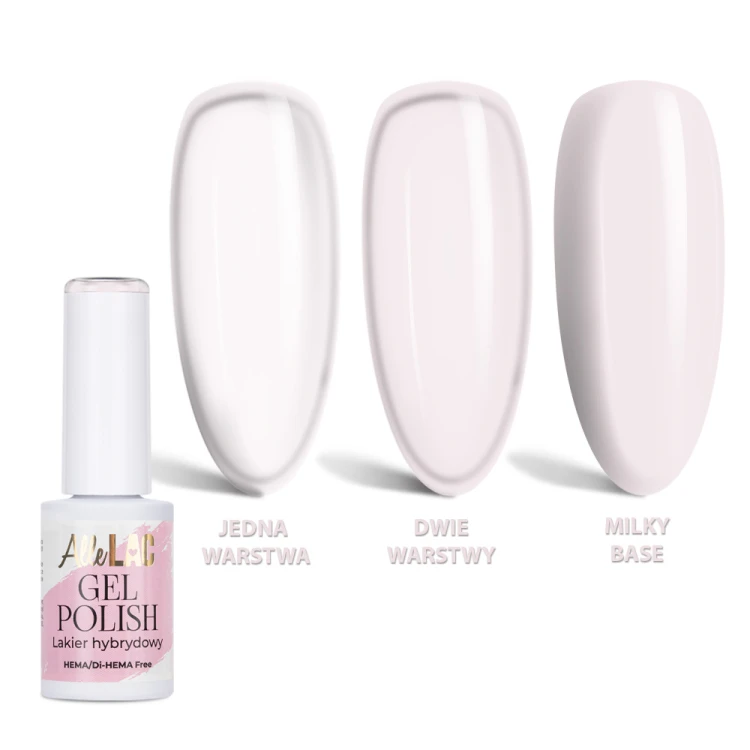 Lakier LED UV Gel Polish Whites W7 Silk White Allelac HEMA Di-HEMA Free 6g 1.jpg