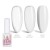 Lakier LED UV Gel Polish Whites W8 Milky White Allelac HEMA Di-HEMA Free 6g 1.jpg