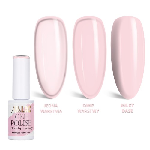 Lakier LED UV Gel Polish Nudes N23 Soft Pink Allelac HEMA Di-HEMA Free 6g 1.jpg