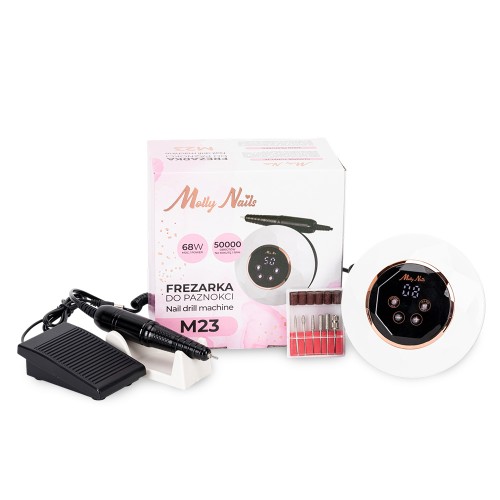 FREZARKA M23 BIAŁA MOLLY NAILS 1.jpg