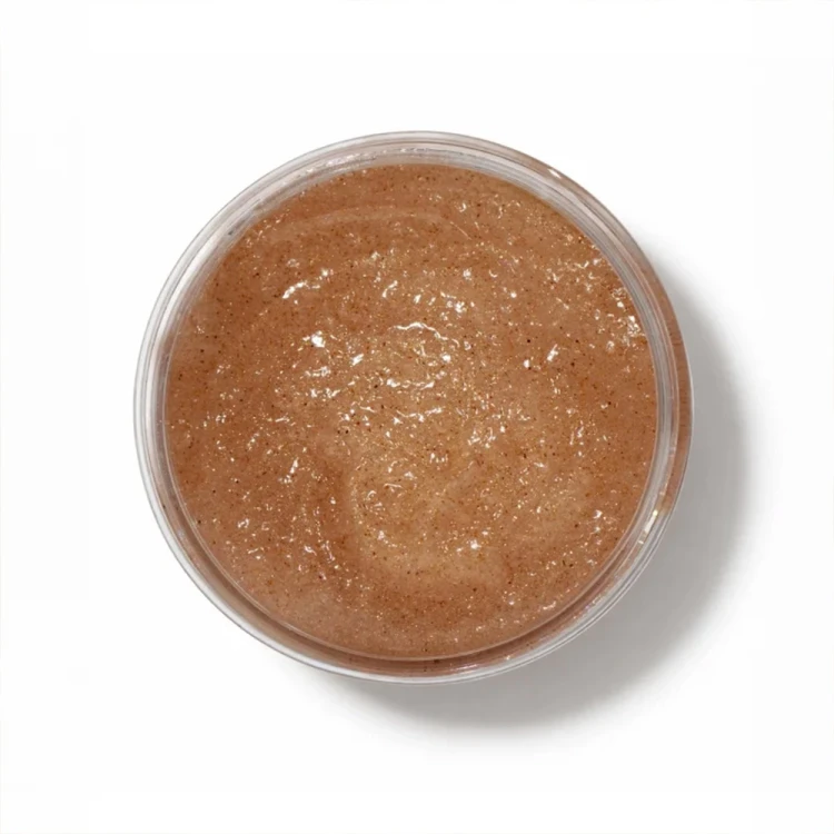 Peeling z rozświetlającymi drobinkami Peony Sparkle Scrub Yokaba 4.jpg