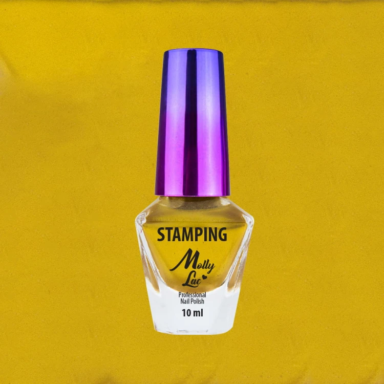 Lakier do stempli i stampingu MollyLac 10 ml Złoty Nr 4 (3).jpg