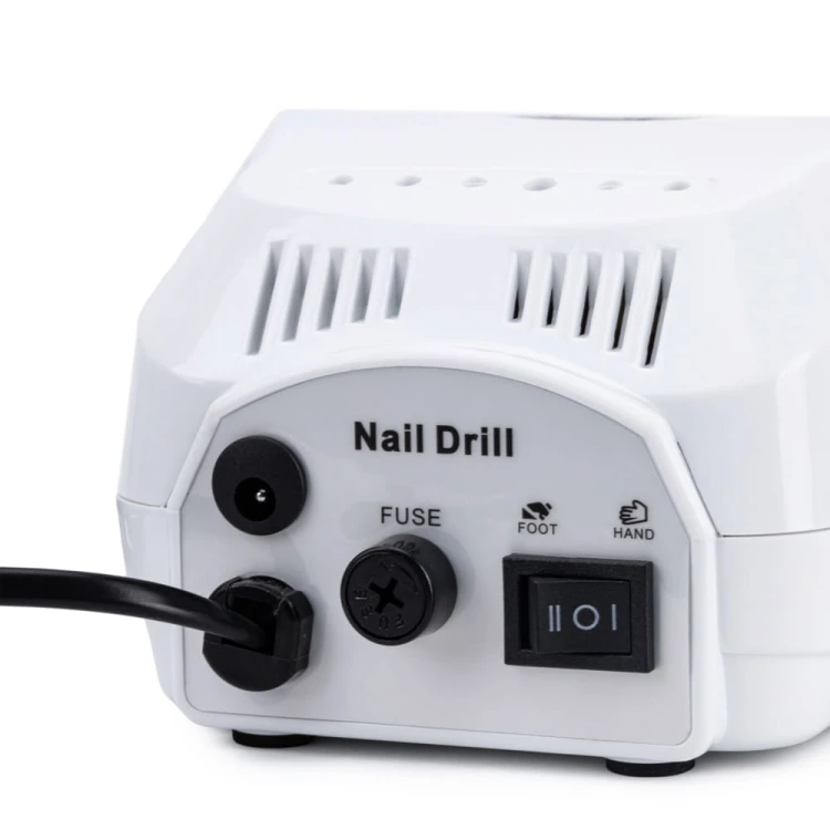 Frezarka do paznokci 65W do manicure pedicure biała DM202 35 000 obrotów (4).jpg